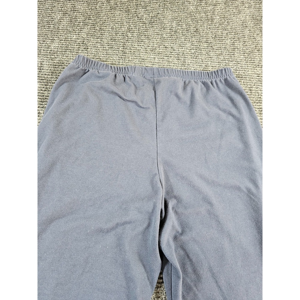 Women with Control by Renée Greenstein Cropped Pants Womens Large Blue Pull On - Picture 10 of 15
